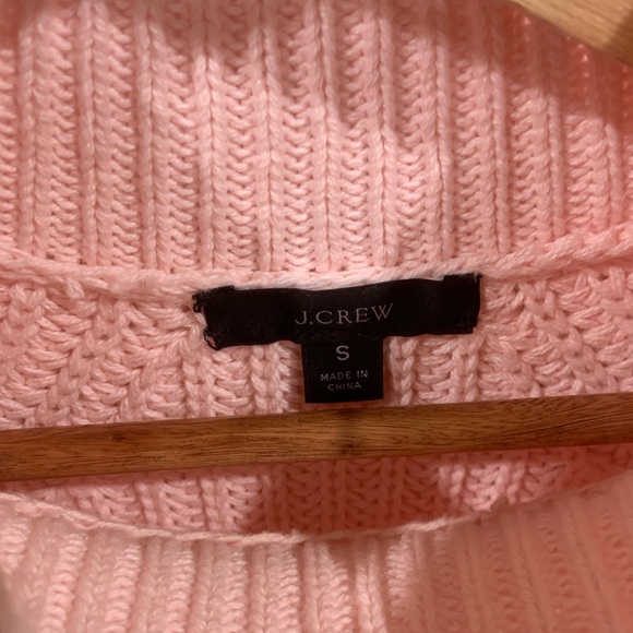 J. Crew bubblegum pink cozy relaxed fit sweater - Picture 6 of 7
